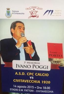 A Civitavecchia il 14 agosto 3° Memorial "Ivano Poggi"