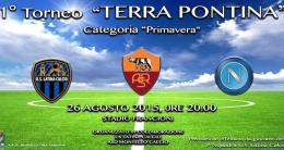 Domani sera il 1° torneo "Terra Pontina" al Francioni 