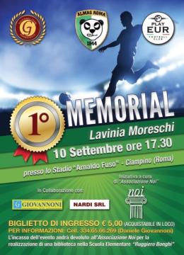 I Memorial Lavinia Moreschi: calcio e sociale al Fuso