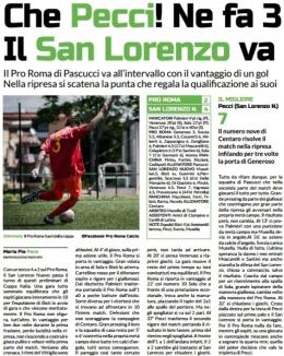 San Lorenzo Nuovo, bomber Pecci: “Grande gruppo. Faremo bene”