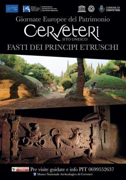 Cerveteri, programma completo delle Giornate Europee del Patrimonio