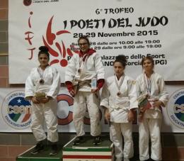 Frascati, dominio anche nel trofeo “I Poeti del Judo”