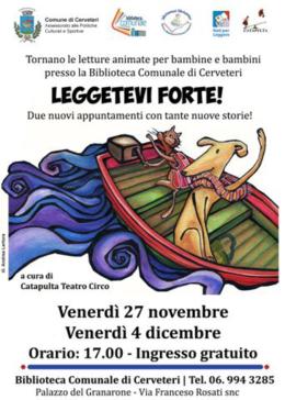 Cerveteri, 'Leggetevi Forte in Biblioteca'