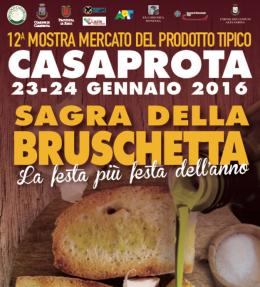 Casaprota, torna l'appuntamento con la famosa Sagra della Bruschetta