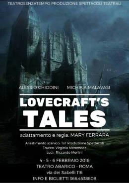 Dal 4 al 6 febbraio "Lovecraft Tales" all'Abarico 
