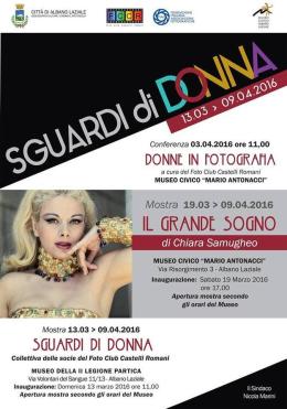 Albano Laziale: parte domenica prossima la kermesse "Sguardi di Donna"

