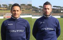 Il duo Di Michele - Quinzi alla guida della Lupa Roma