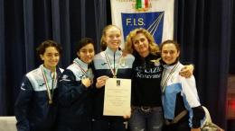 Lazio Ariccia, la spada femminile scala le classifiche