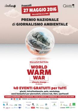 Giornata Nazionale dei Giornalisti Nell'Erba in arrivo il 27 maggio
