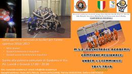 BKB Academy: sono aperte le iscrizioni per l'anno 2016/17