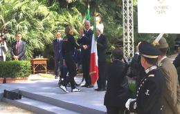Rio 2016, Pellegrini e Caironi ricevono il tricolore da Mattarella