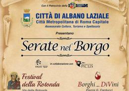 Albano - Torna Borghi DiVini: piazza Carducci, da venerdì a domenica