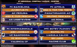 II Memorial Cristina Varani, ecco gironi e calendario completo