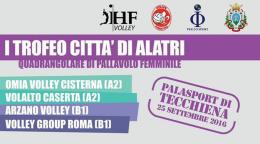 L'Omia Cisterna parteciperà al "Trofeo Città di Alatri"