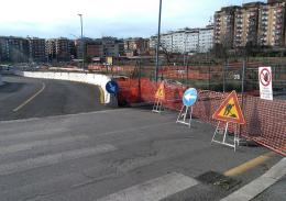 Via Cave di Pietralata: si lavora per una rotatoria