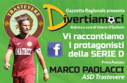 Marco Paolacci alle 14 su Facebook con "Divertiamoci"