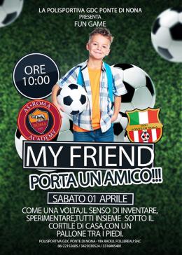 A Ponte di Nona va in scena "My friend - porta un amico"
