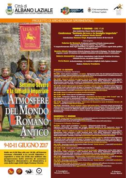 Albano Laziale - 10 ed 11 giugno, appuntamento con l'antica Roma