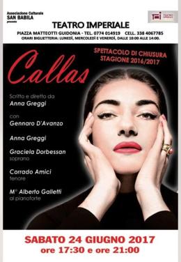 Guidonia  - L'omaggio alla Callas chiude la stagione del Teatro Imperiale