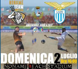 Il 2 luglio gara amichevole tra Noname Team Nettuno e Lazio