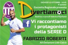 "Divertiamoci" con Roberti: giovedì su Facebook alle 14.45