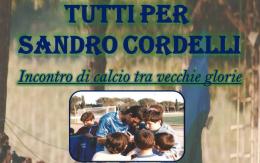 Sabato 11 novembre tutti in campo per Sandro Cordelli
