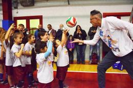 Super ospite in casa Monterotondo: Andrea Lucchetta