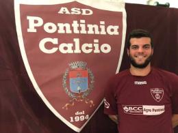 Pontinia, Matteo Tosti saluta gli amaranto