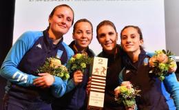 Mancini, Errigo e Volpi argento a Tauber con l'Italia