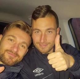 Casalvieri, ai saluti Simone Fiorini e Federico Grillotti