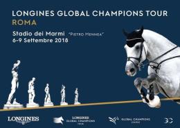 Longines Global Champions Tour: a Roma dal 6 al 9 settembre