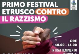 Fesival Etrusco contro il razzismo: ospite Vittorio Sgarbi 