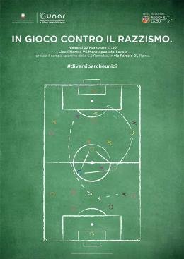 Liberi Nantes e Montespaccato "In gioco contro il razzismo"
