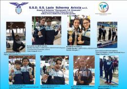 Lazio, Under 14 strepitosa: pieno di medaglie regionali 
