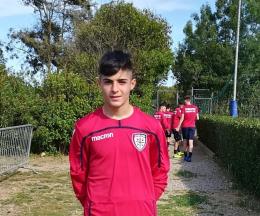 Df Academy, che emozione! Garbinelli in prova al Cagliari