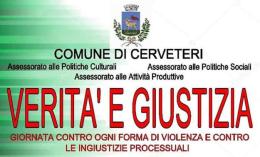 "Verità e Giustizia": una giornata contro la violenza sulle Donne
