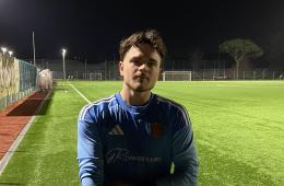 Matteo Lindquist, portiere della Lupa Frascati