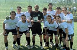 Otello Ippoliti omaggiato da compagni e pubblico dell'Ostiense