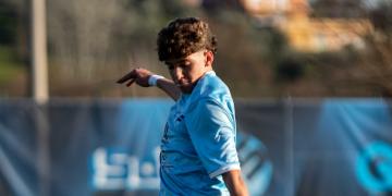 Gianmarco Marcoccia autore del gol del vantaggio giallobl&ugrave; (Foto &copy;Martini)