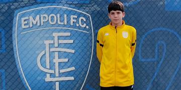 Dario Bizzarri in prova all'Empoli (Foto &copy;Urbetevere)