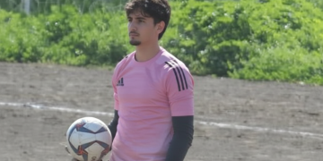 Andrea Terminiello, portiere dell'Academy Sabotino