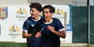 Angelini della Lodigiani, suo il gol vittoria (Foto &copy;Gazreg)