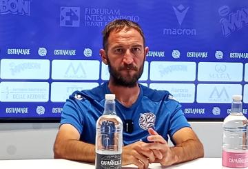 Ostiamare, D'Antoni: "Non guardiamo la classifica, l'obiettivo è diventare squadra"