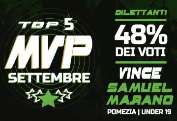 DILETTANTI - L'MVP di settembre è Samuel Marano