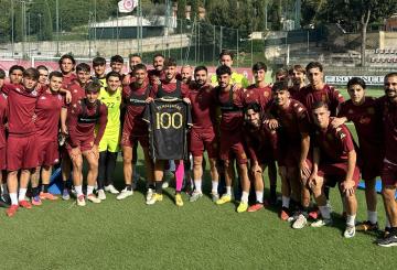 Davide Lorusso fa 100 gol con il Trastevere: "Un traguardo straordinario"