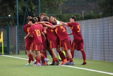 La Roma in festa (Foto ©Fabio Middione)