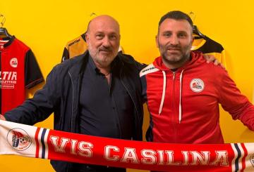 Vis Casilina, panchina a Casarola: "A questo club non potevo dire no"