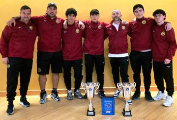Accademia Calcio Frascati premiata per un “triplete” storico