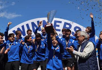 L'Under 15 del Lazio campione d'Italia