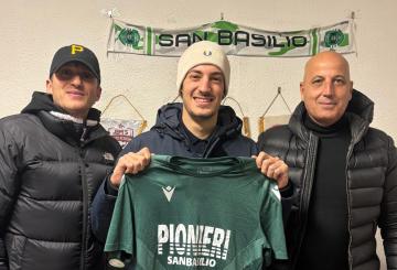 Virtus Pionieri, riecco Lorenzo Tiberi: il mediano torna biancoverde